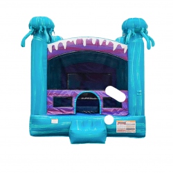 Blue Jelly Fish Bounce House