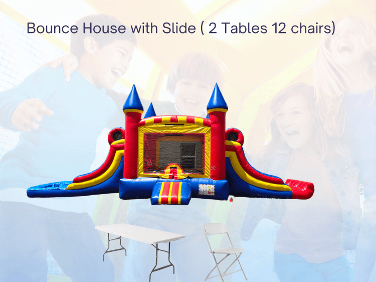 #7 Bounce House with Slide Package