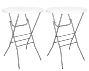 White Cocktail Table forrent 1713148955 big Table and Chair Rental in Tampa, FL