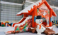 Facebook creation 2338938 1733939996 Christmas Bounce House with Snowman