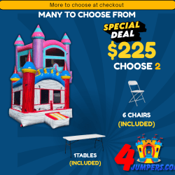 Bounce House Package 4